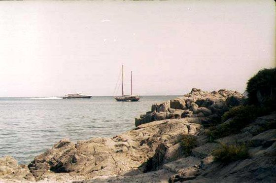 122-Lipari láva sziklák