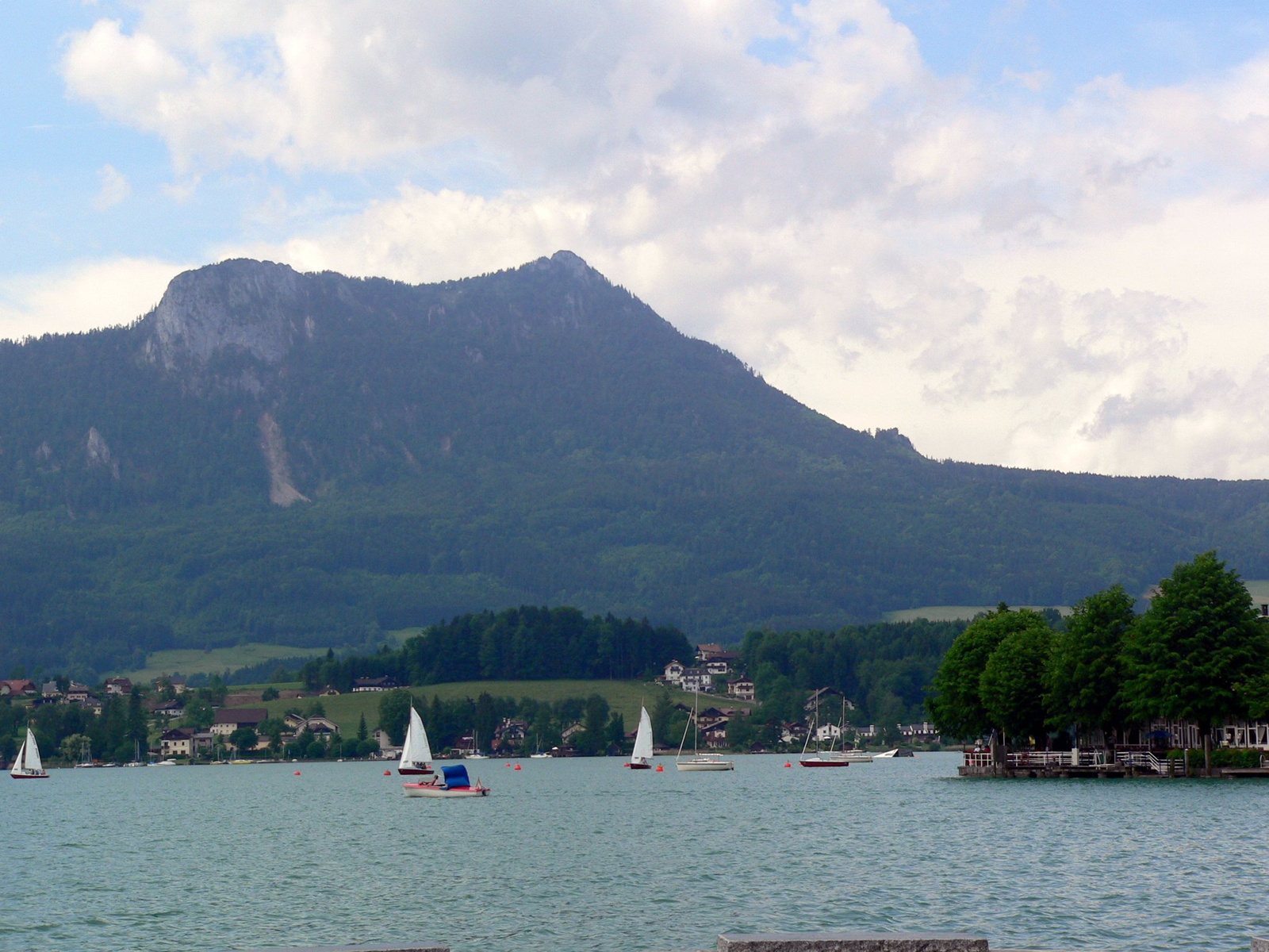 087 - Mondsee - Drachenwand, 1176 m.