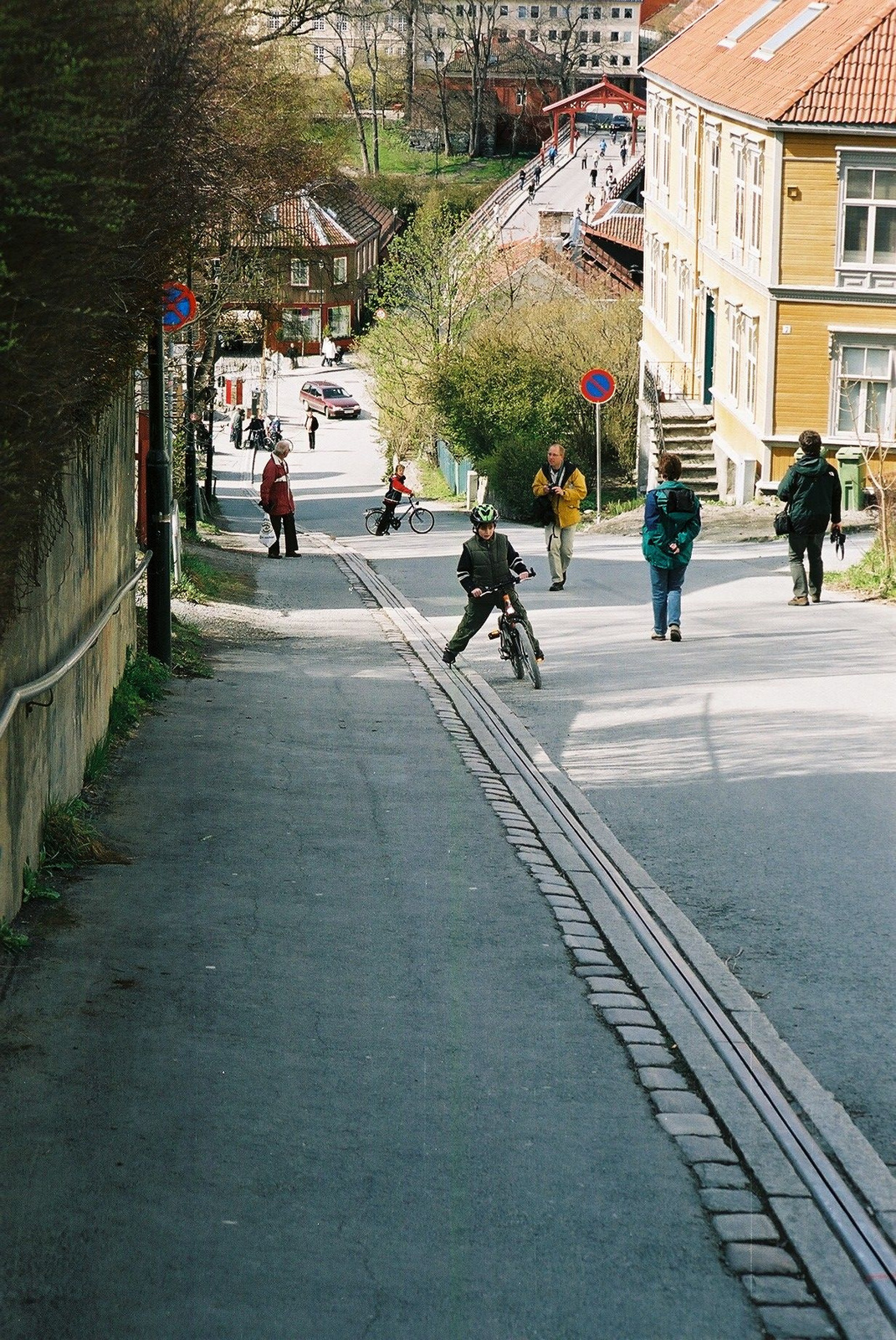 086 - Trondheim, kerékpárfelvonó