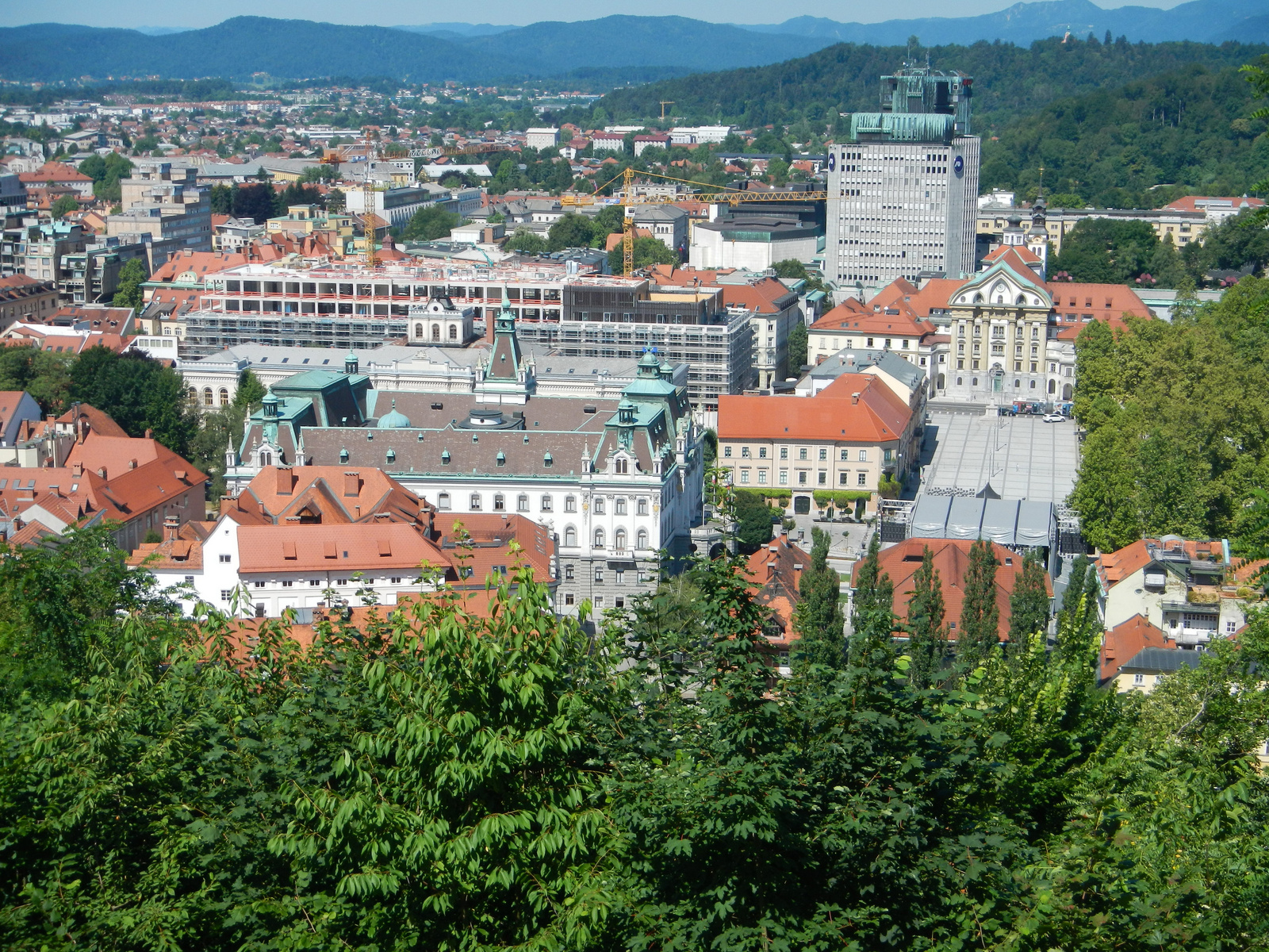 142 Ljubljana - Kilátás a Várból