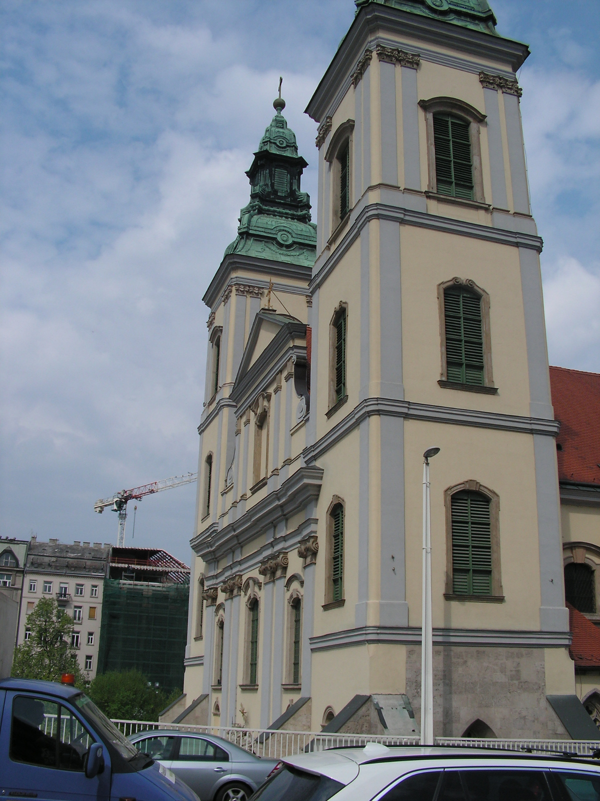 Budapest, a Belvárosi Plébánia templom, SzG3