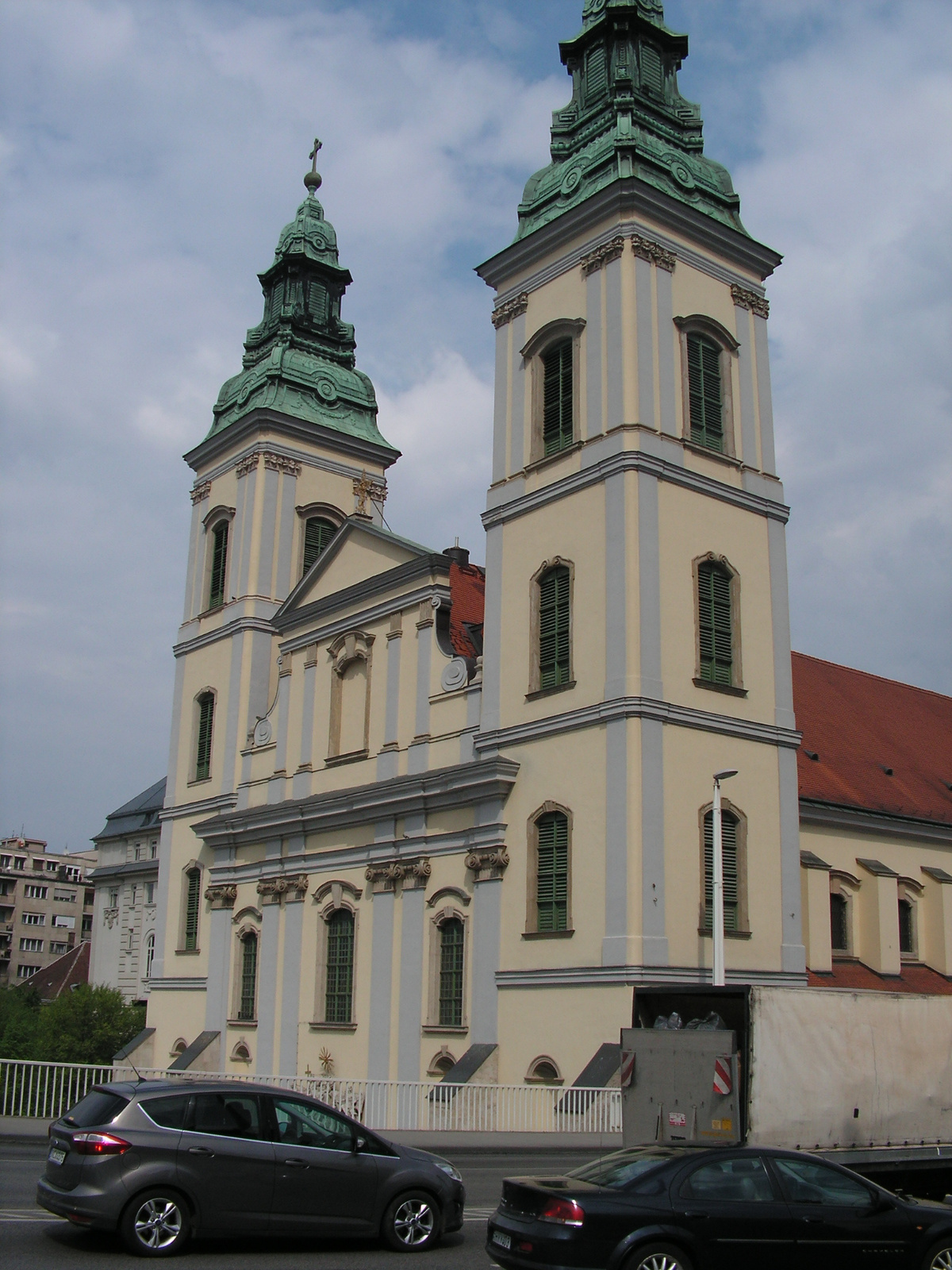 Budapest, a Belvárosi Plébánia templom, SzG3