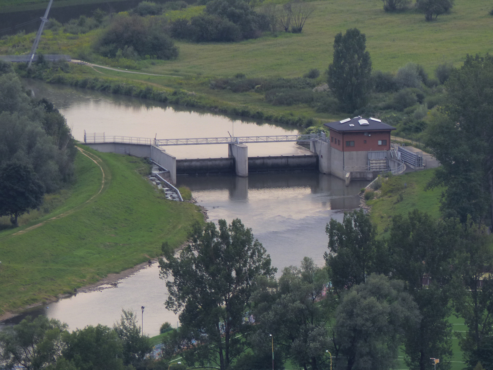 Stará Ľubovňa (Ólubló), Ľubovniansky hrad, kilátás a várból, SzG