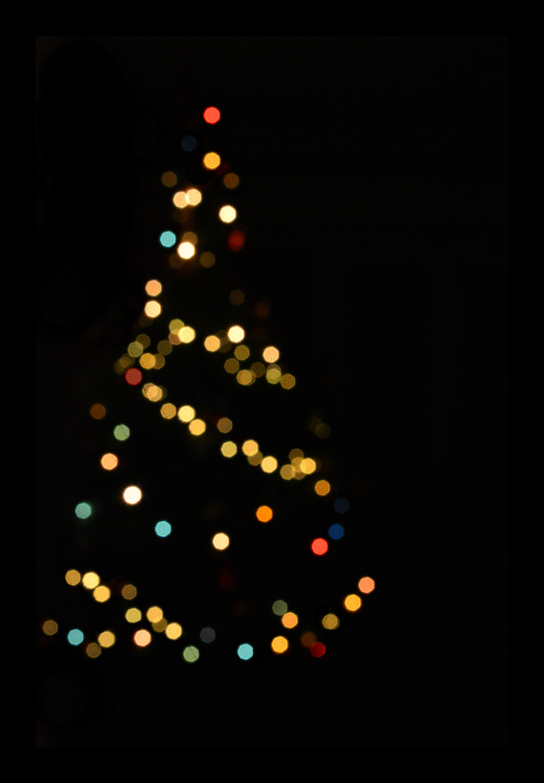 Karácsonyfánk fényei