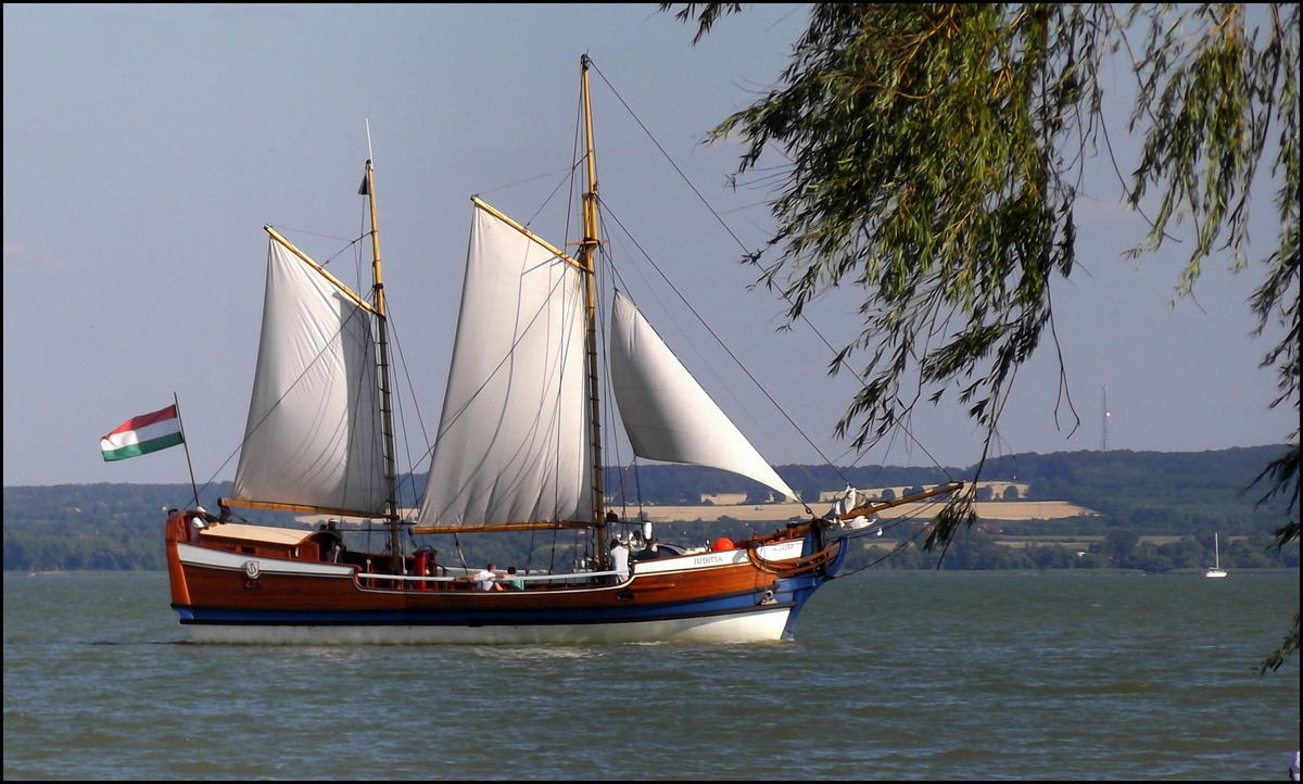 képeslap a Balatonról