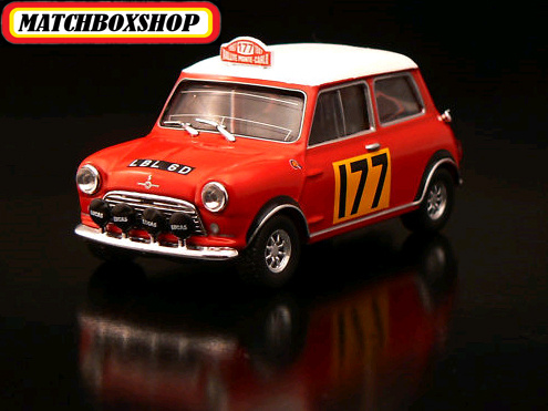 Matchboxshop IXO BMC Mini Cooper S-Rallye de Monte Carlo 1967