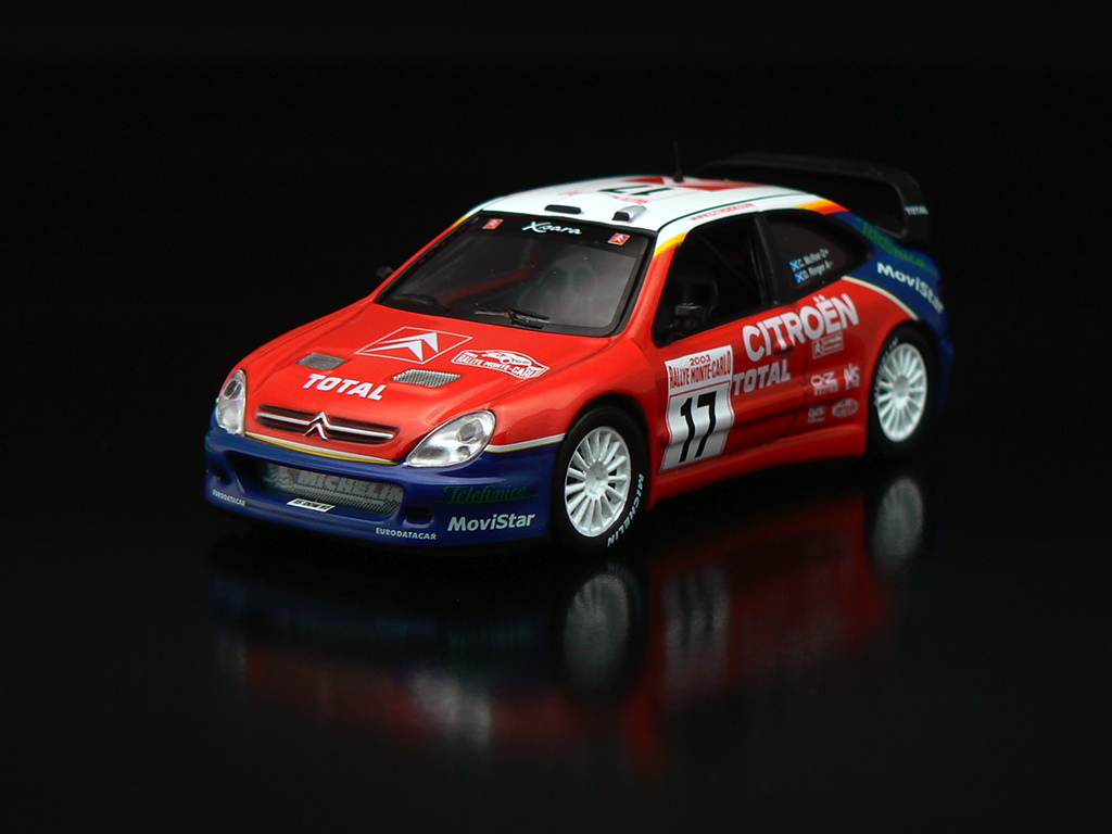 Matchboxshop IXO Citroën Xsara Monte Carlo Rally 2003