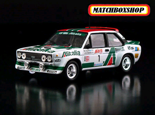 Matchboxshop IXO FIAT 131 Abarth-1000 Lakes Rally 1979