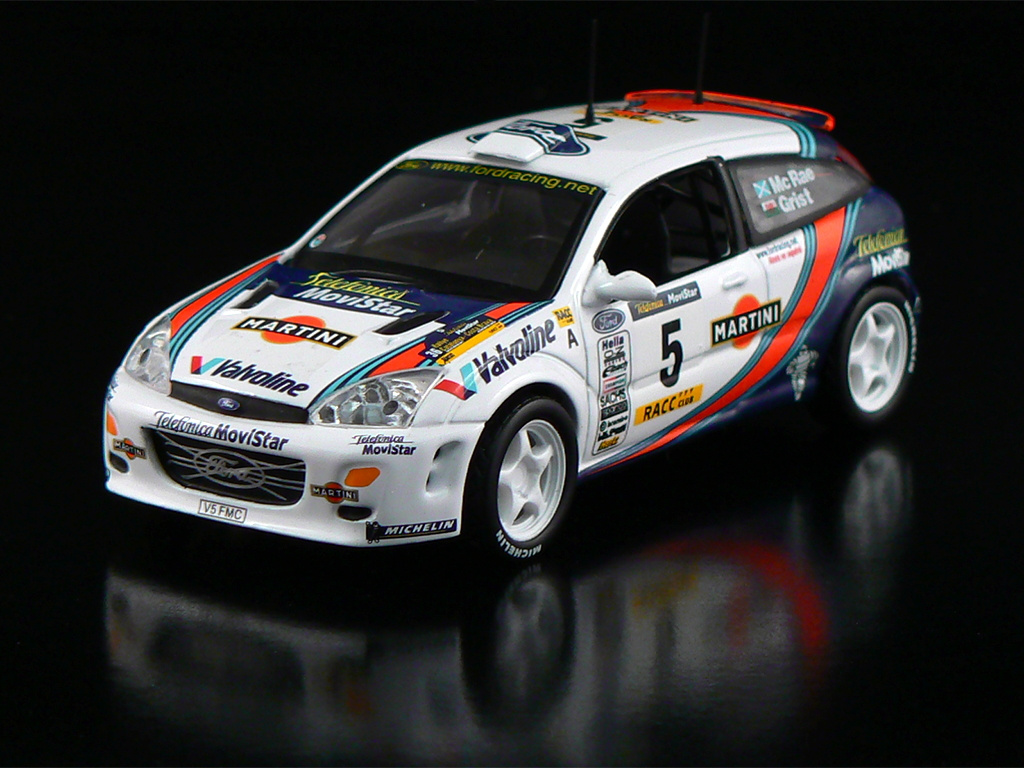 Matchboxshop IXO Ford Focus WRC Rally Catalunya 2000