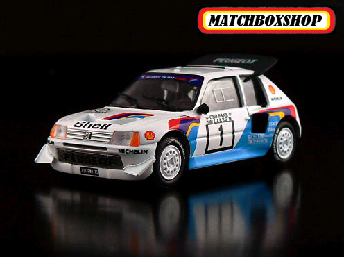 Matchboxshop IXO Peugeot 205 T16 EVO-1000 Lakes Rally 1986