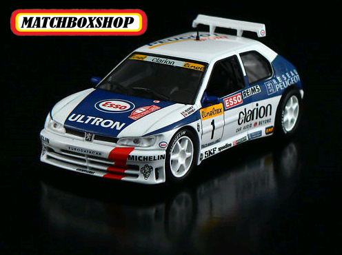 Matchboxshop IXO Peugeot 306 Maxi-Rallye de Monte Carlo 1996