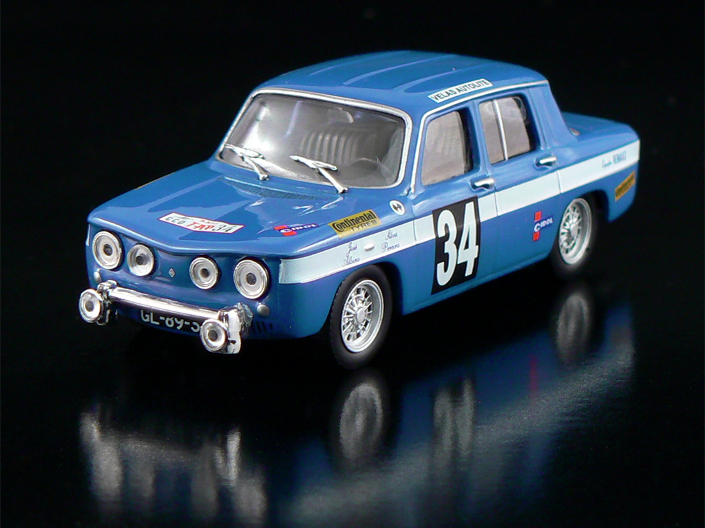 Matchboxshop IXO Renault 8 Gordini Rally Of Portugal 1967