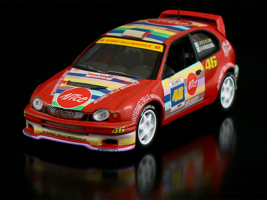 Matchboxshop IXO Toyota Corolla WRC Rally Of Monza 2004