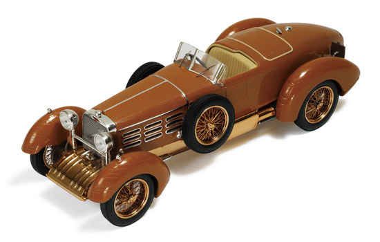 IXO Museum 1924 Hispano Suiza H6 Tulip Wood Brown 1-43