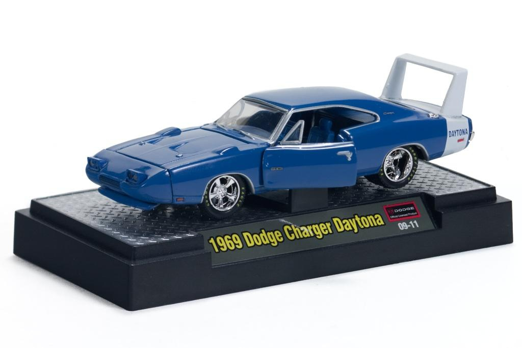 Detroit Muscle Cars Release 4 1969 Dodge Charger Daytona Blue