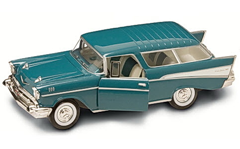 Yatming 1957 Chevrolet Nomad, Green 1-24