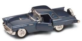 Yatming 1957 Ford Thunderbird Hardtop, Dark Blue 1-18