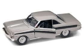 Yatming 1964 Ford Falcon, Grey 1-18