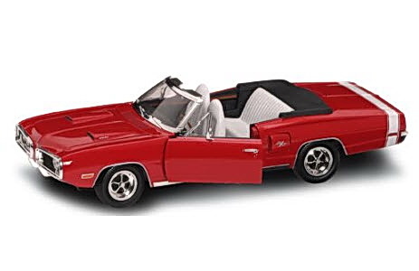 Yatming 1970 Dodge Coronet R-T, Red 1-18