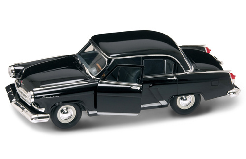 Yatming 1970 GAZ VOLGA (M-21) BLACK 1-24