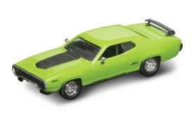 Yatming 1971 Plymouth GTX, Green 1-43