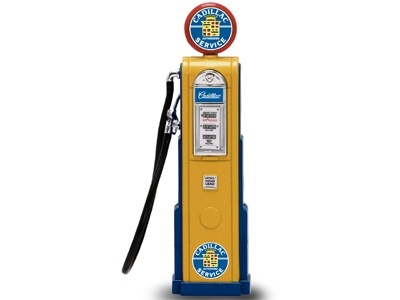 Yatming Gas Pump - Cadillac 1-18