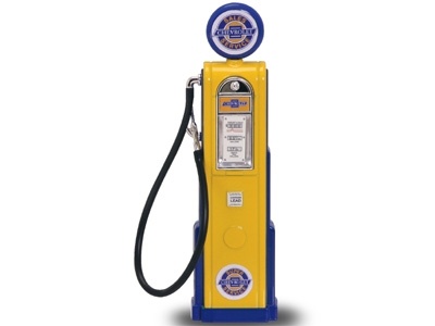 Yatming Gas Pump - Chevrolet2 1-18