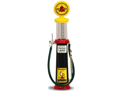 Yatming Gas Pump - Pennzoil Old 1-18