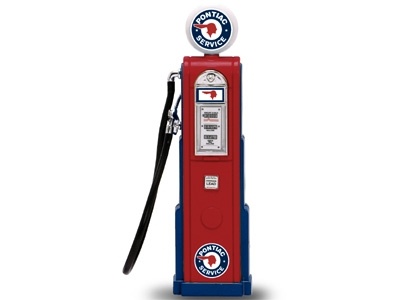 Yatming Gas Pump - Pontiac 1-18