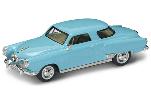 Yatming 1950 STUDEBAKER CHAMPION BLUE 1-43