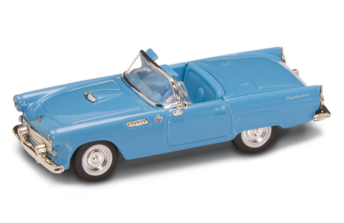 Yatming 1955 FORD THUNDERBIRD BLUE 1-43