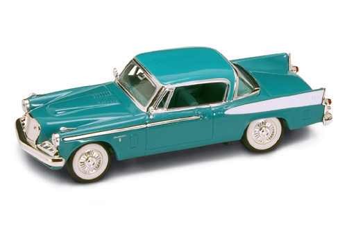 Yatming 1958 STUDEBAKER GOLDEN HAWK GREEN 1-43