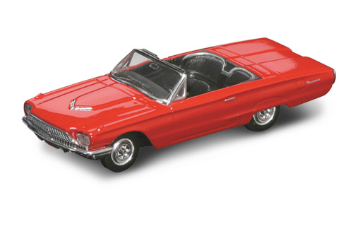 Yatming 1966 FORD THUNDERBIRD RED 1-43