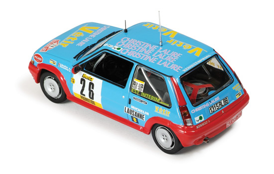 IXO 1988 Renault 5 GT Turbo '26' E.Mauffrey-D.Grataloup Rally Mo