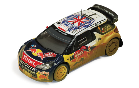 IXO 2011 Citroen DS3 WRC '1' S.Loeb-S.Elena Rally of Wales With 