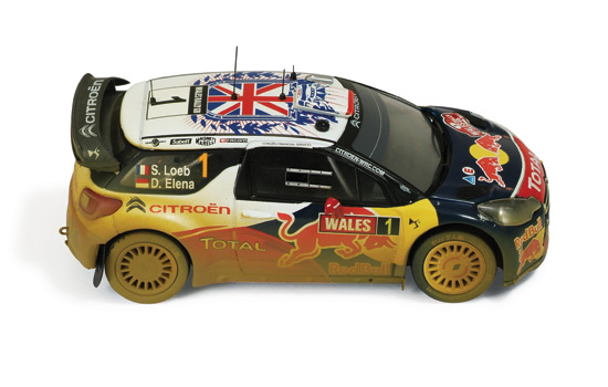 IXO 2011 Citroen DS3 WRC '1' S.Loeb-S.Elena Rally of Wales With 