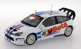 IXO Ford Focus RS07 WRC '46' winner Monza Rally 2007 Rossi-Cassi