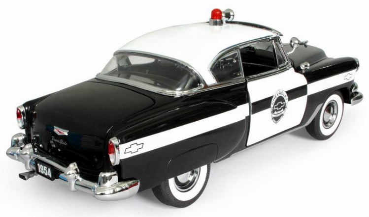 SunStar 1954 Chevrolet Bel Air Police Car 1-18 02