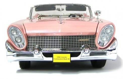 SunStar 1958 Lincoln Mark III Open Convertible 'Platinum Collect