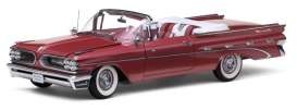 SunStar 1959 Pontiac Bonneville Convertible, Royal Amethyst Meta