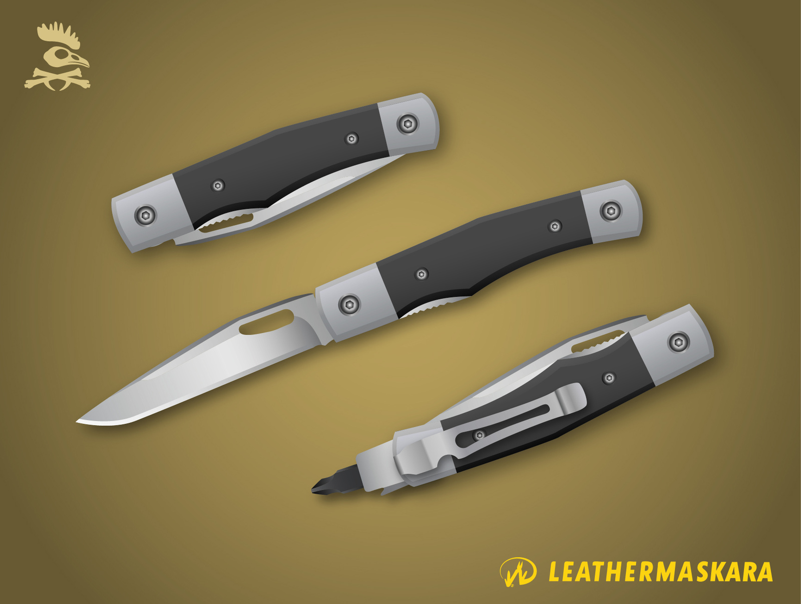 Leatherman maskara