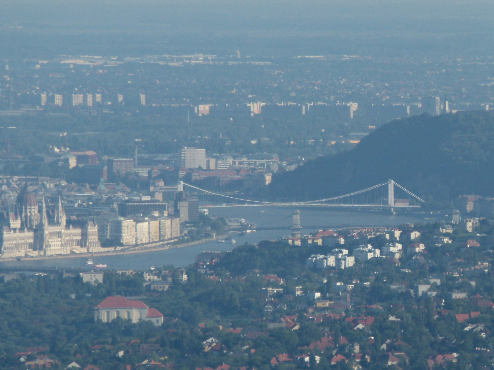 Budapest, kilátás a Nagykevélyről