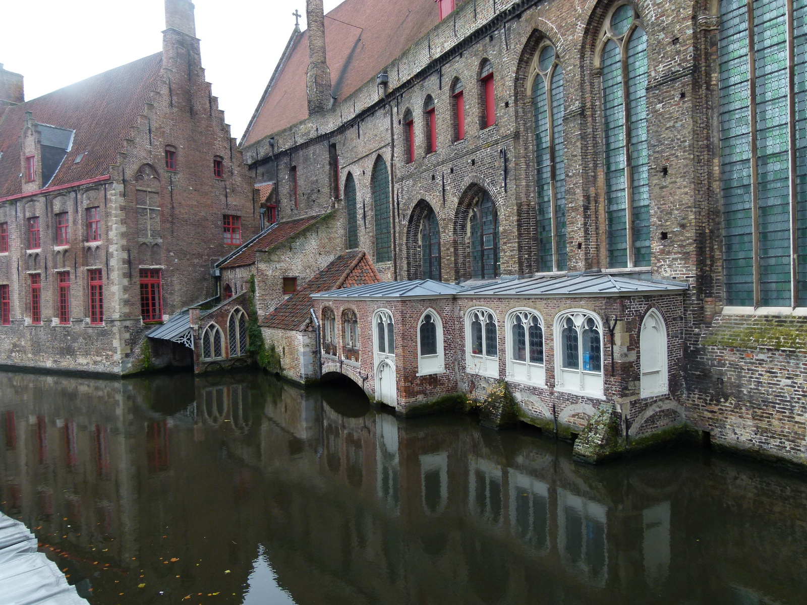 Brugge - a folyó mentén (P1280448)