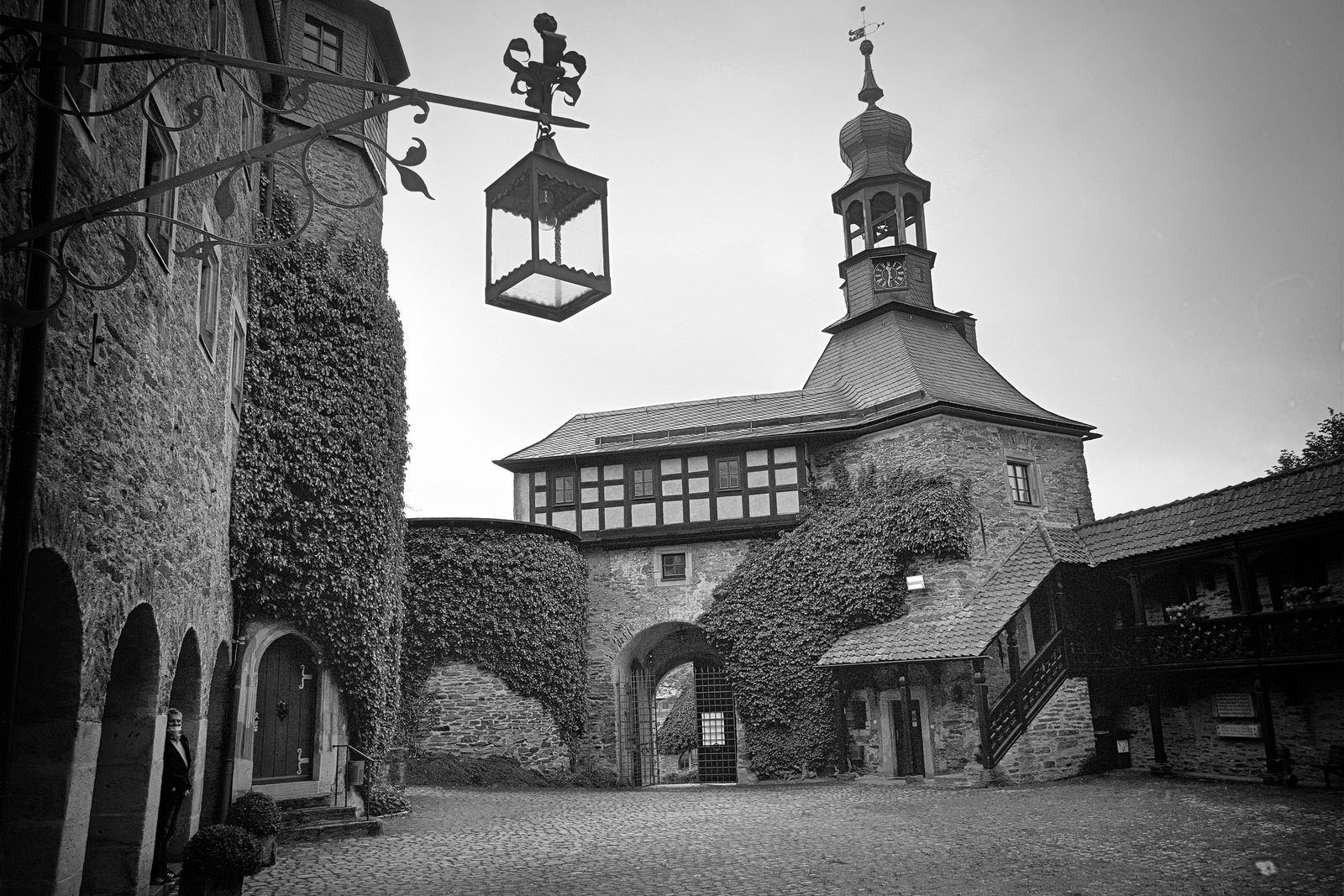 Burg Lauenstein belsö udvara