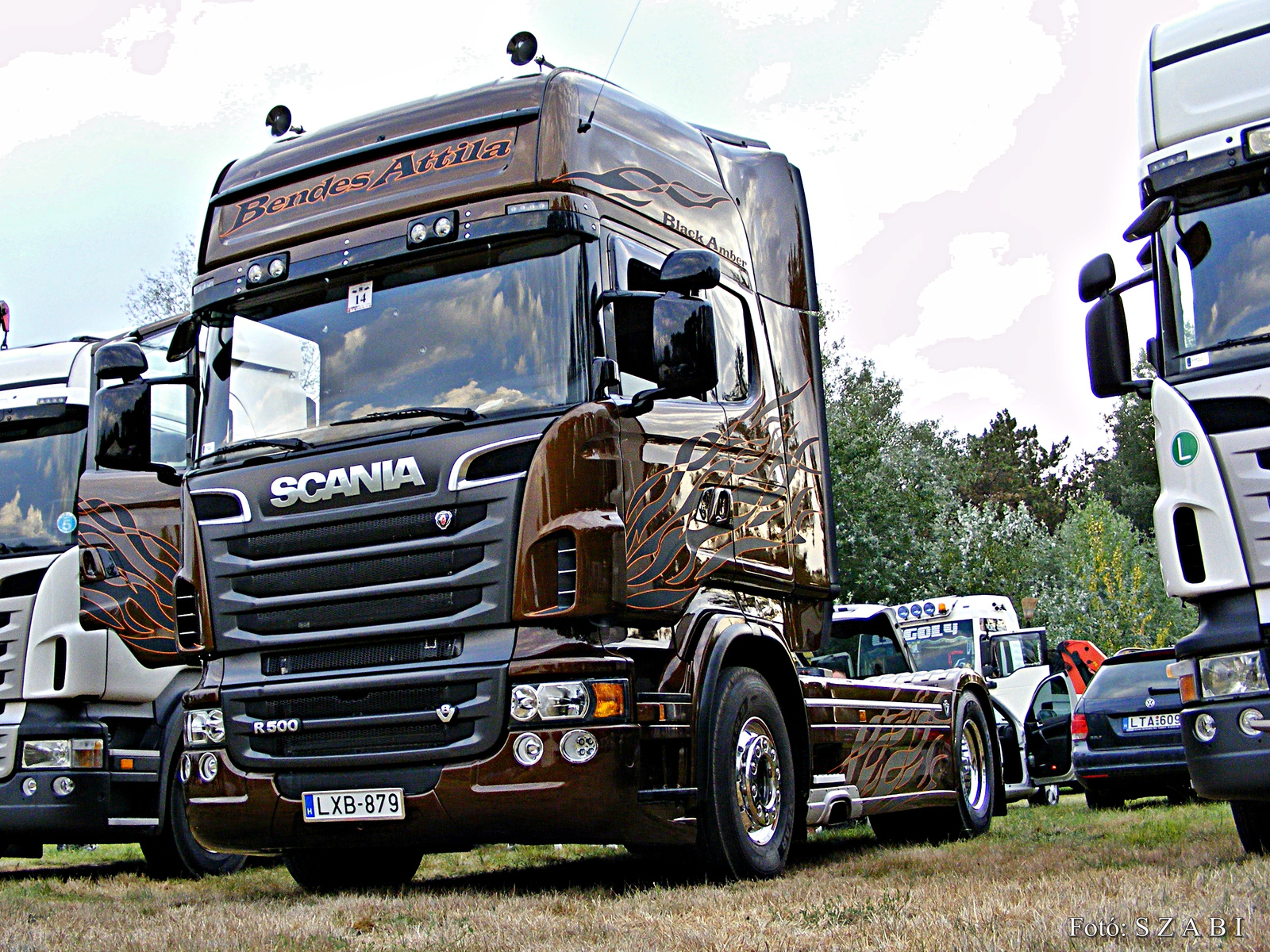 Scania R 500 V8 Black Amber