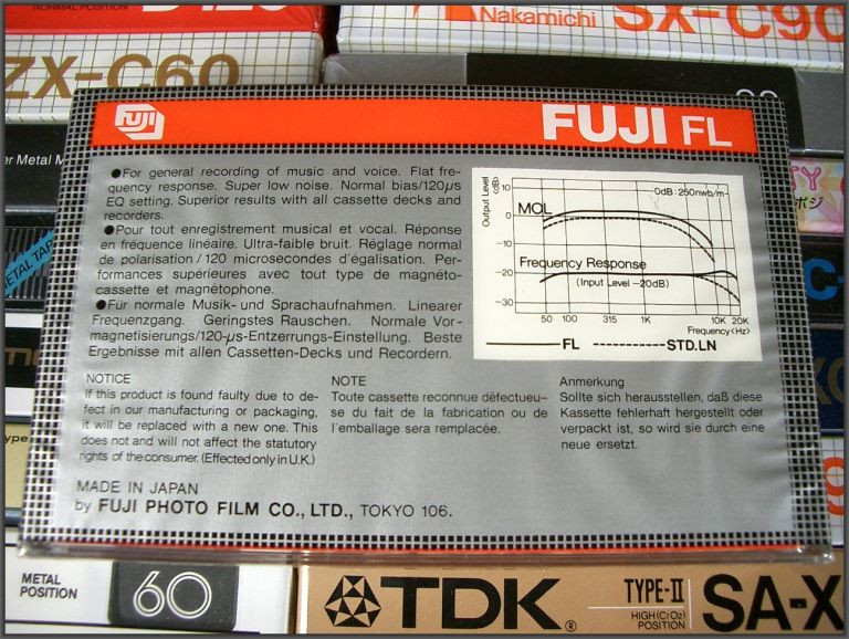 FUJI FL 90 B 1980-81 US.EUR