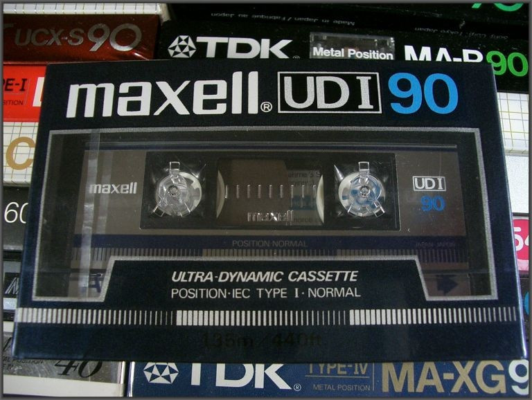 MAXELL UDI 90 F 1985-86 EUR