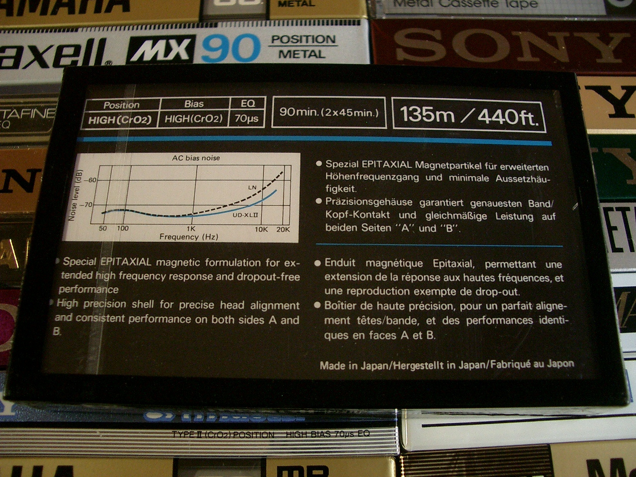 MAXELL UDXLII C90 1980-82 b