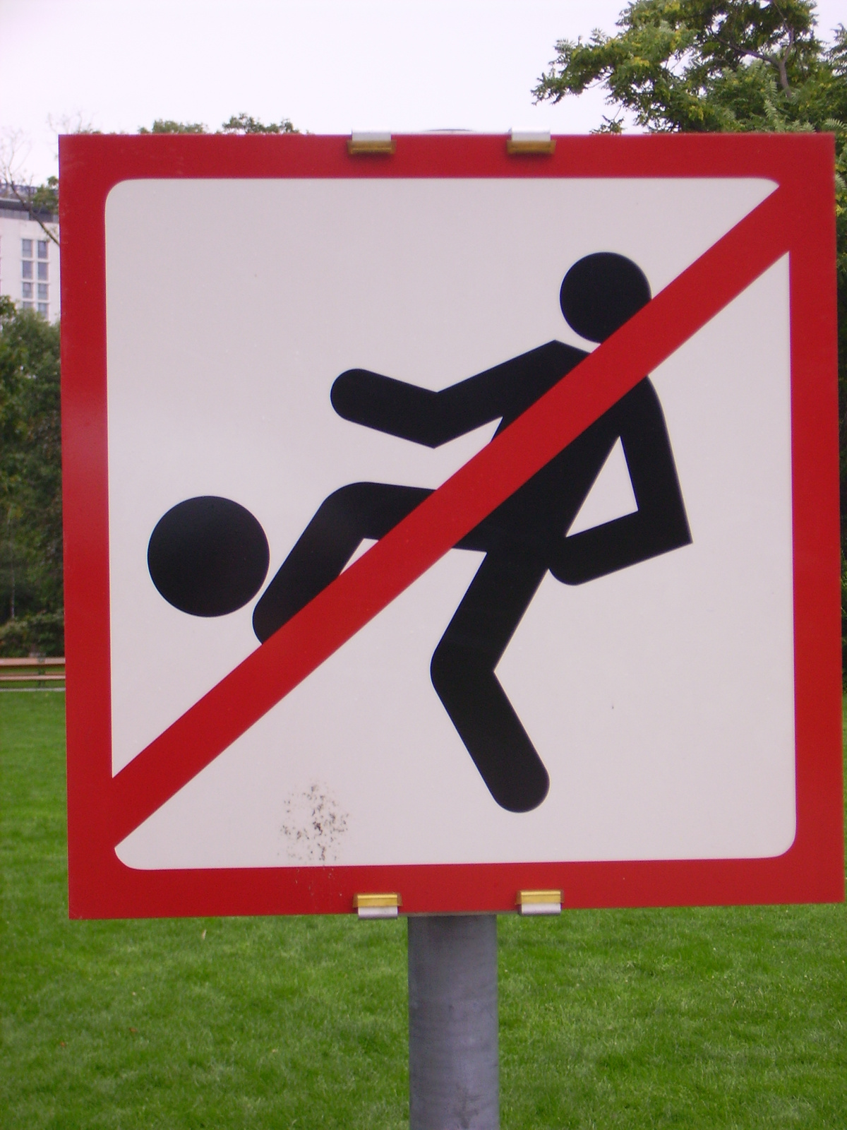 se focizni, se szexelni nem szabad a parkban