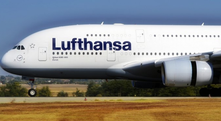 Budapesten a Lufthansa Airbus A380